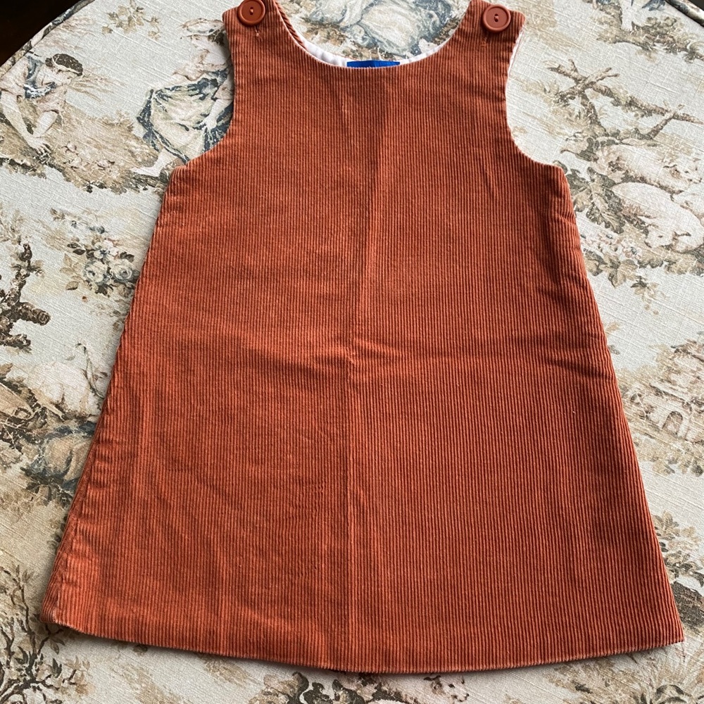Kelly’s Kids orange jumper dress